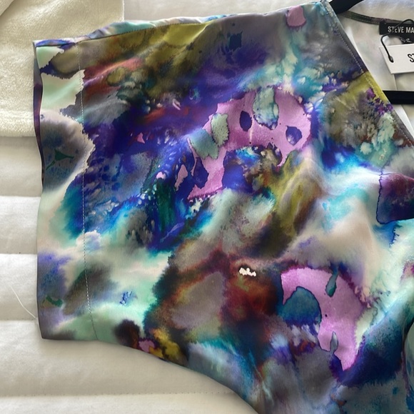 NWT STEVE MADDEN RUCHED MIDI DRESS - Picture 3 of 8